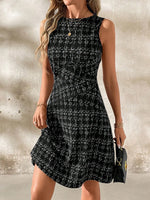 Round Neck Sleeveless Dress