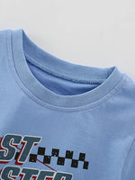 Children's Graphic Tee & Denim Shorts Set