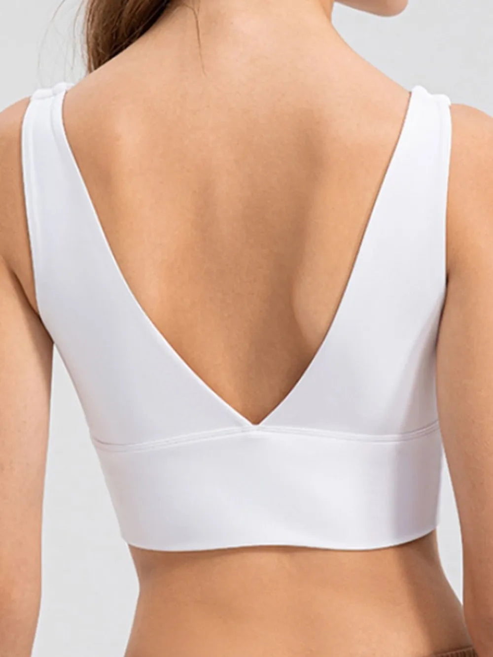 Scoop Neck Wide Strap Active Tank - Ladyez