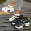 Cutout Round Toe Platform Sandals