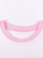 Children's Ruffled Hem Top and Capri Set