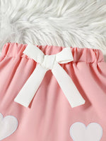 Children's Puff Sleeve Top & Skirt Set