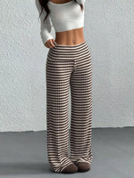 Striped Wide Leg Pants