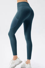 High Waist Slim Fit Long Sports Pants - Ladyez