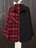 Plaid Button Up Long Sleeve Shirt