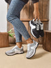 Contrast Lace Up Sneakers