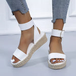 Open Toe Openwork Sandals