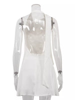 Halter Neck Mini Dress