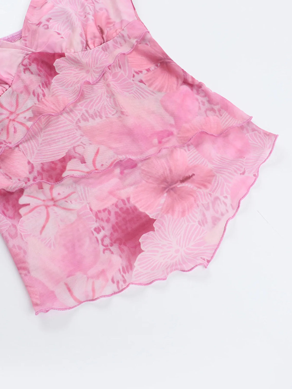 Floral Print Cami Top - Ladyez