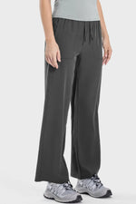 Millennia Drawstring Pocketed Active Pants - Ladyez