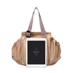 Drawstring Closure Travel Backpack Bag