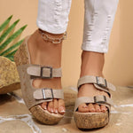 Open Toe Wedge Sandals