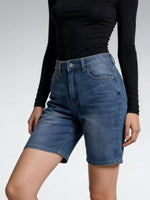 High Waist Denim Shorts