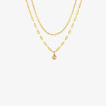 Titanium Steel Double-Layered Necklace