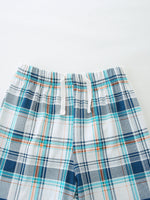 Children's Ocean Friends Tee and Plaid Shorts Set
