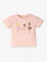 Children's Ballerina Round Neck Top and Pants Set