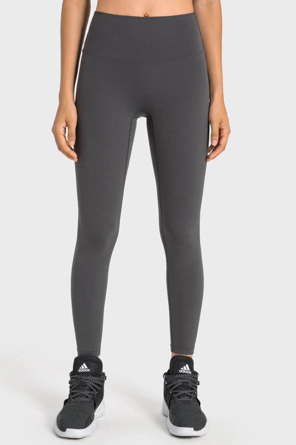 Millennia High-Rise Wide Waistband Yoga Leggings - Ladyez