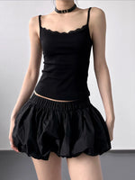 Lace Trim Cami Top - Ladyez