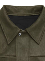 Zip Up Drop Shoulder Jacket