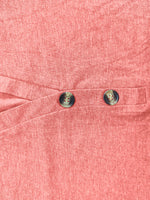 Full Size Notched Long Sleeve T-Shirt - Ladyez