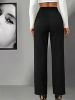 Wide-Leg High Waist Pants