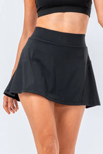 High Waist Pleated Active Skirt - Ladyez