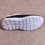 Breathable Mesh Fuzzy Slip-Ons
