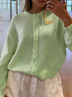 Button-Down Knit Cardigan