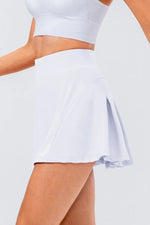 High Waist Pleated Active Skirt - Ladyez