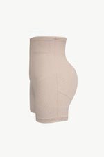 Full Size Hook-and-Eye Shaping Shorts - Ladyez