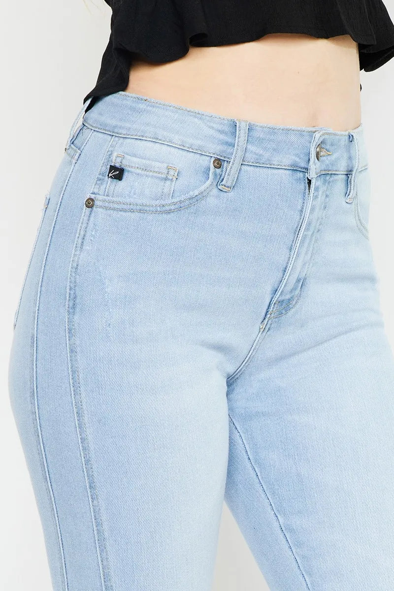 Kancan High Rise Curvy Flare Jeans - Ladyez