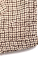 Plaid Zip Up Long Sleeve Jacket