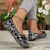 Bow Round Toe Slip-Ons
