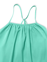 Sleeveless Flowy Mini Dress
