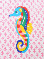 Children's Seahorse Short Sleeve Tee and Shorts Set