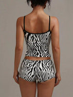 Leopard Print Cami ad Shorts Set