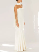 Strapless Mermaid Maxi Dress