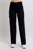 Judy Blue Full Size High Waist Cargo Wide Leg Jeans Plus Size