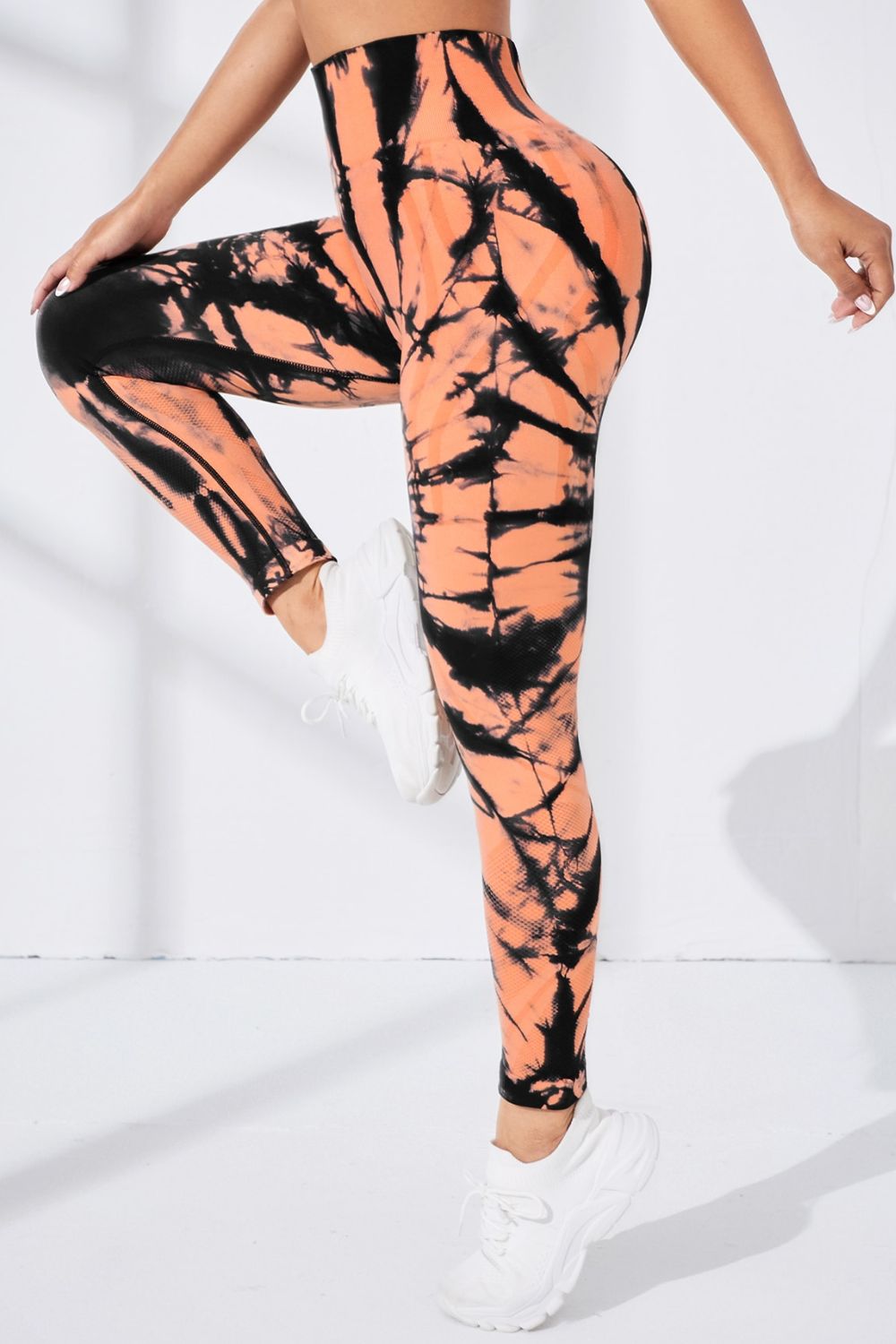 Wide Waistband Long Active Pants - Ladyez