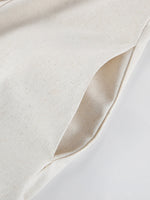 Contrast Trim Button Front Tube Maxi Dress