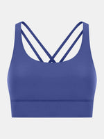 Millennia Crisscross Scoop Neck Active Tank - Ladyez