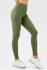 High Waist Skinny Active Pants - Ladyez