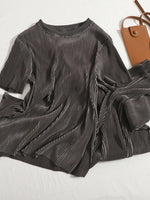 Short Sleeve T-Shirt and Pants Set
