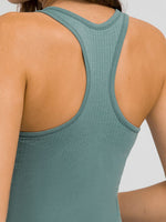 Millennia Round Neck Racerback Active Tank - Ladyez