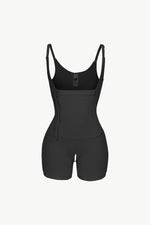 Full Size Side Zipper Under-Bust Shaping Bodysuit - Ladyez