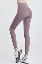 Wide Waistband Sports Pants - Ladyez