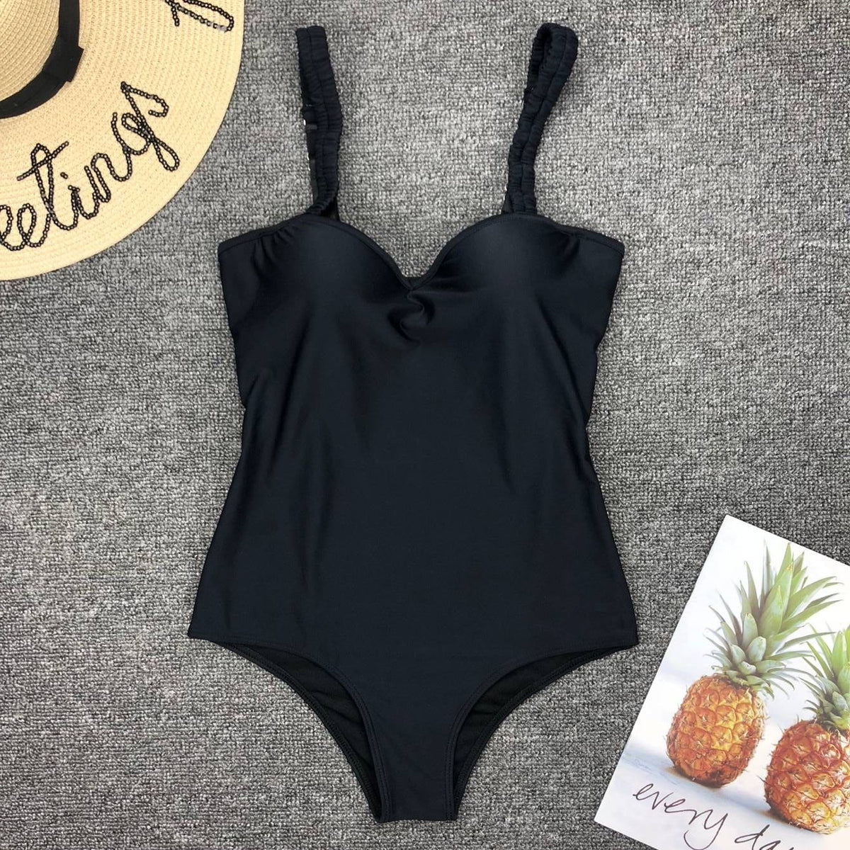 Sexy Underwired Bra Cup One Piece Swimsuit Women Swimwear Female Monokini Push Up Bather Bathing Suit Swim Wear Sexy Bodysuit