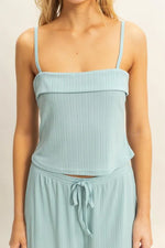 HYFVE Rib Knit Cami Top and Pants Set