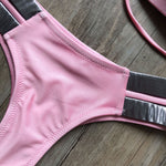 Sexy Halter Push Up Brazilian Bikini 2025 Women Bandage String Swimsuit Female Swimwear Two Pieces Bikini Set Bathing Suit Swim