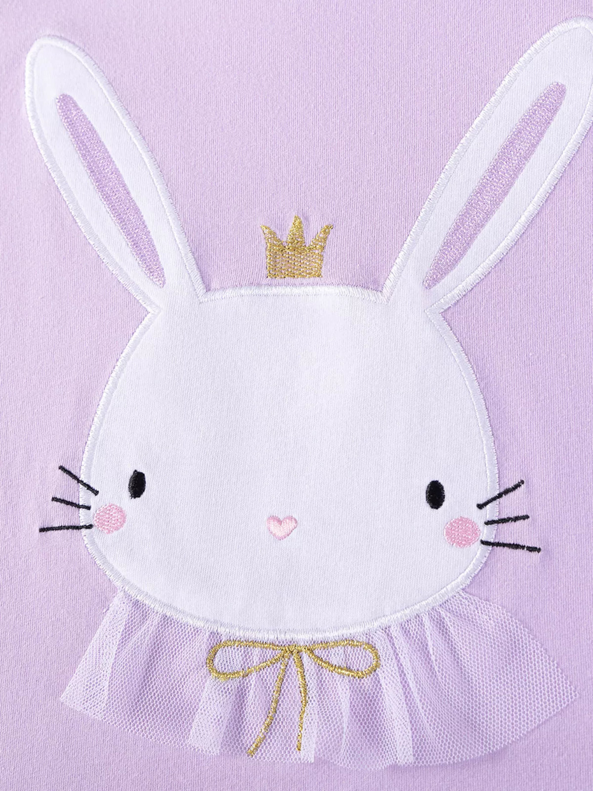 Children's Bunny Graphic Short Sleeve T-Shirt